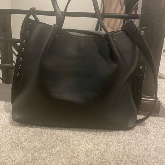 Black Studded Tote Bag - Picture 2 of 4